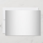 Wazige Grijze Achtergrond Aangepaste Logo Business Notitiekaartje (Achterkant)