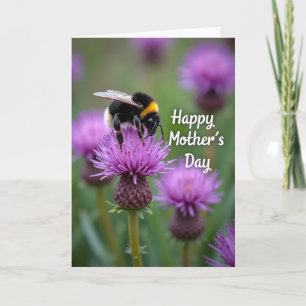 Wazige Insecten Moederdag kaart