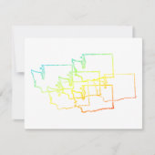 wazige klap kaart (Voorkant)