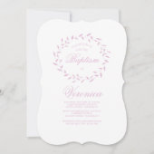 Wazige Krans Uitnodiging (Voorkant)