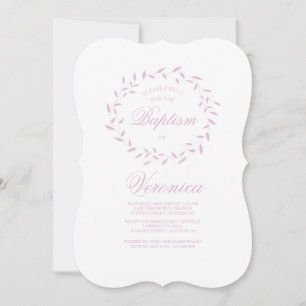 Wazige Krans Uitnodiging