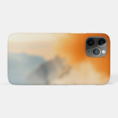Wazige Kunst Neutraal Warm Abstract Case-Mate iPhone Case (Achterkant (horizontaal))