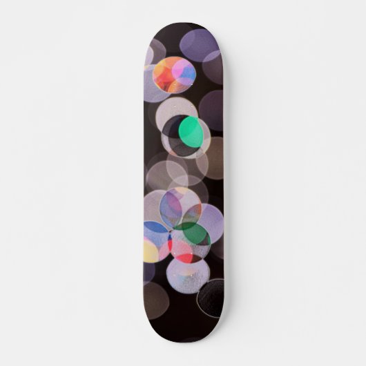 Wazige Lichten Skateboard (Voorkant)
