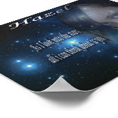 wazige liefde poster (Hoek)