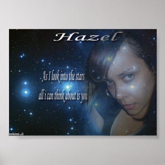 wazige liefde poster (Voorkant)