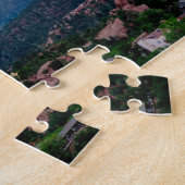 Wazige Pikes Peak Zonsondergang Legpuzzel (Zijkant)