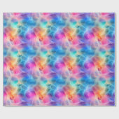 Wazige Regenboog Abstract Cadeaupapier (Vlak)