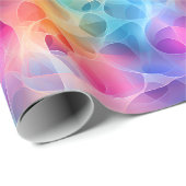 Wazige Regenboog Abstract Cadeaupapier (Rol Hoek)