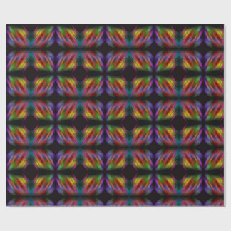 Wazige regenboog cadeaupapier