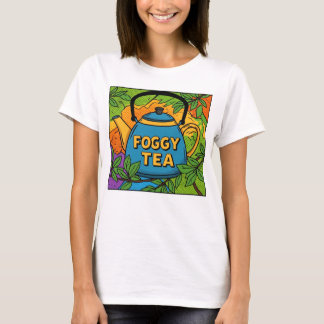 Wazige Thee-shirt T-shirt