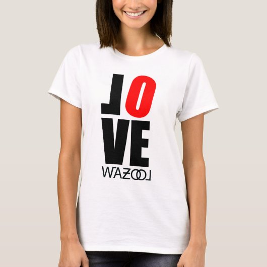 Wazool Love T-shirt (Voorkant)