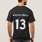 Wazted-Metal T-shirt (Achterkant)