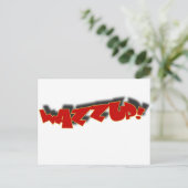 WAZZUP BRIEFKAART (Staand voorkant)