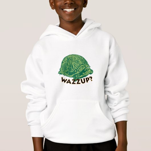 Wazzup - Kinderen Pullover-hoedie (Voorkant)