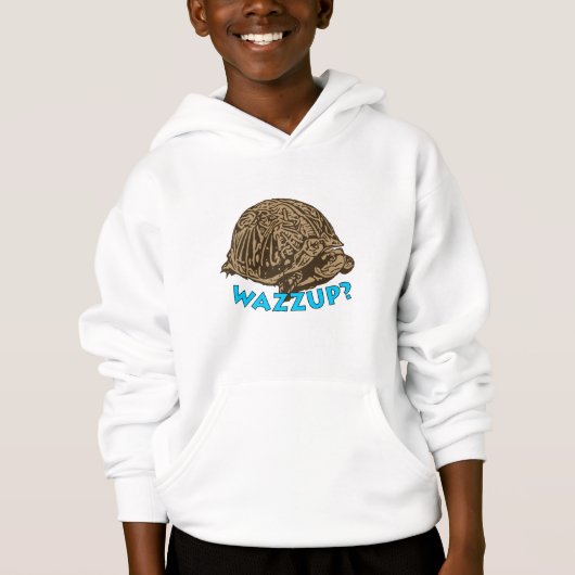 Wazzup - Kinderen Pullover-hoedie (Voorkant)