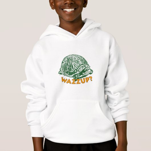 Wazzup - Kinderen Pullover-hoedie (Voorkant)
