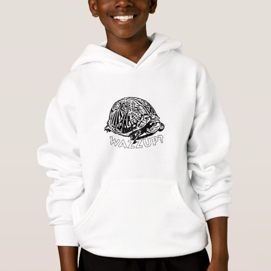Wazzup - Kinderen Pullover-hoedie (Voorkant)