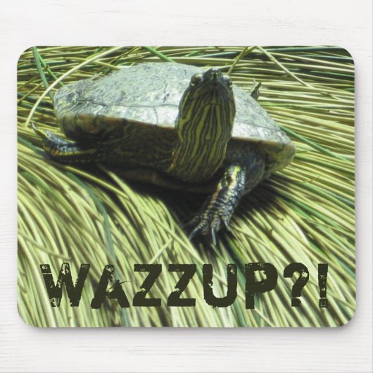Wazzup mousepad muismat (Voorkant)