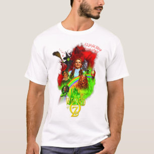 WB100 De tovenaar van Oz overgave Dorothy Rainbow  T-shirt