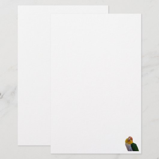 WB Caïque Briefpapier (Voorkant / Achterkant)