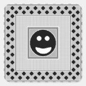 WB&G Smile Tegelvel Sticker (Voorkant)