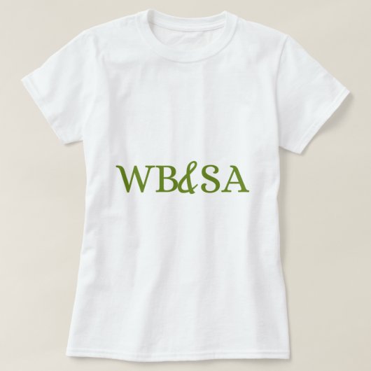 WB&SA T-shirt (Dames) (Design voorkant)
