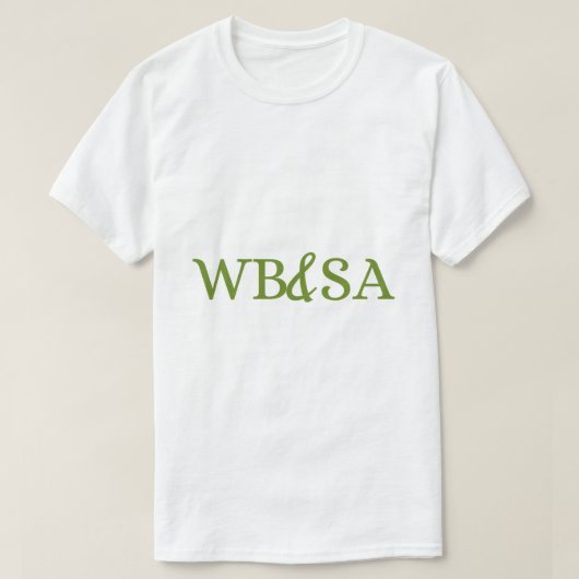 WB&SA T-shirt (Heren) (Design voorkant)