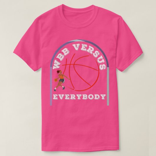 WBB vs Iedereen Dawn Staley 1 T-shirt (Design voorkant)