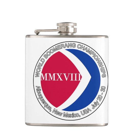 WBC 2018 Kolf Heupfles (Voorkant)