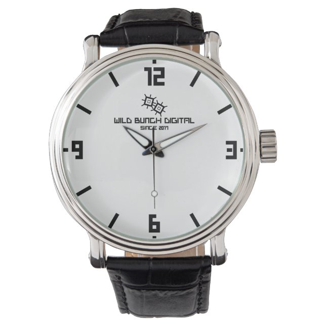 WBD gehoekt vet Horloge (Voorkant)