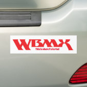 WBMX-Bumpersticker Bumpersticker (Op auto)