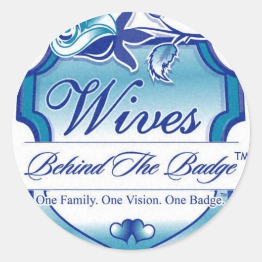 Wbtb TRADEMARK Ronde Sticker (Voorkant)