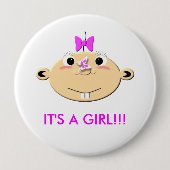 WButterflynose Ronde Button 4,0 Cm (Voorkant)