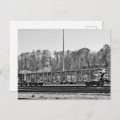 WC 54155 oude Wisconsin centrale gondel Briefkaart (Voorkant / Achterkant)