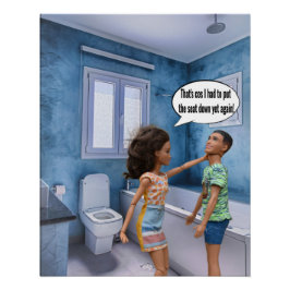 Wc-bril conflict perfect poster