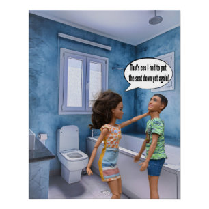 Wc-bril conflict perfect poster