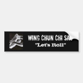 WC Chi Sau-bumper 1 Bumpersticker (Voorkant)