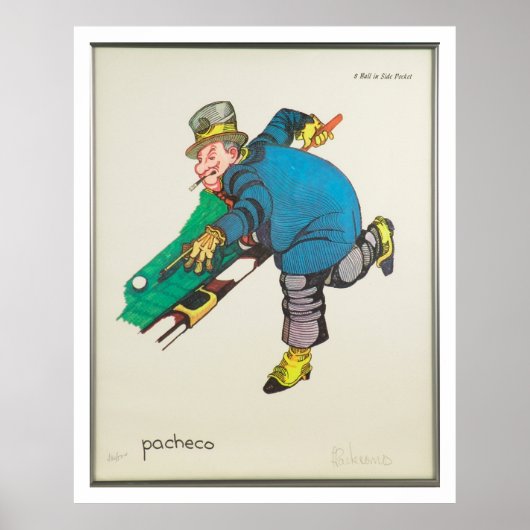 WC Fields pool Poster (Voorkant)