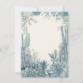 Wc Kleine Cowboy Teddybeer Baby Shower Kaart (Achterkant)