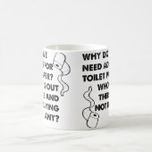 Wc-papier Reclame Grappige Mok (Center)