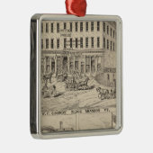 WC Simond's' Block in Brandon Metalen Ornament (Rechts)