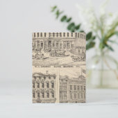 WC Simons' Block in Brandon Briefkaart (Staand voorkant)