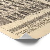 WC Simons' Block in Brandon Poster (Hoek)