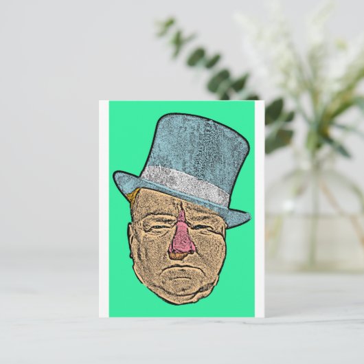 WC-velden Briefkaart (Staand voorkant)