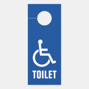 WC voor gehandicapte rolstoeltoiletten Deurhanger