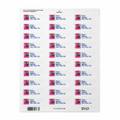 WCC Grace retourlabel Etiket (Full Sheet)