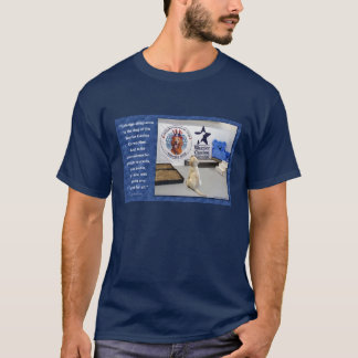 WCC Puppy Pledge (voorzijde) Donkere kleding T-shirt