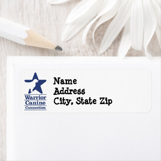 WCC-retourlabel Etiket (Insitu)