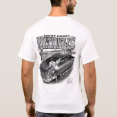 WCN 2009 T-shirt zwart en wit (Achterkant)