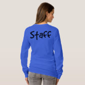 WCRAS Personeel Long-Sleeve Shirt Blue (Achterkant volledig)